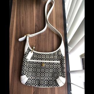 White Coach crossbody bag